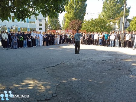 Тренировка по отработке практических навыков действий при землетрясения