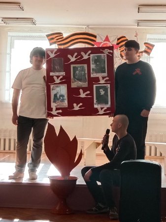 Мероприятие к Дню Победы в общежитии