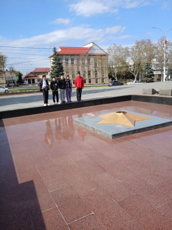 Экскурсия в музейный квартал Воинской Славы со студентами общежития.