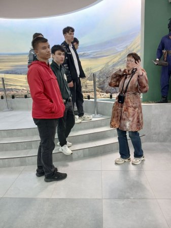 Экскурсия в музейный квартал Воинской Славы со студентами общежития.