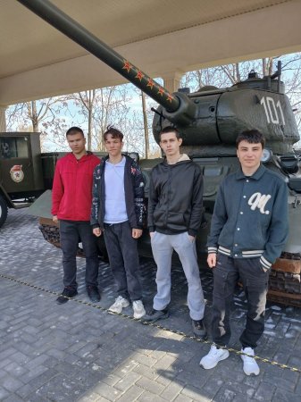 Экскурсия в музейный квартал Воинской Славы со студентами общежития.