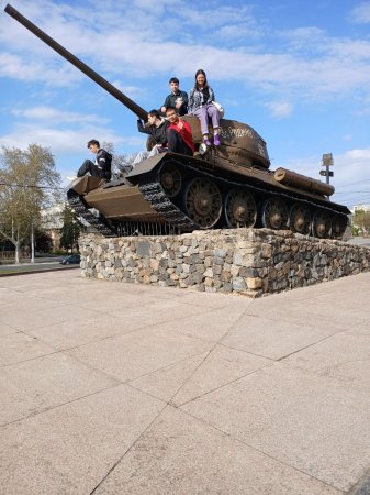 Экскурсия в музейный квартал Воинской Славы со студентами общежития.