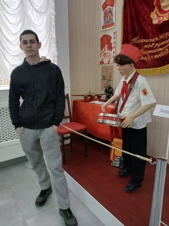 Экскурсия в музейный квартал Воинской Славы со студентами общежития.