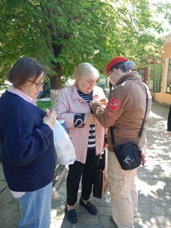 Акция георгиевская ленточка