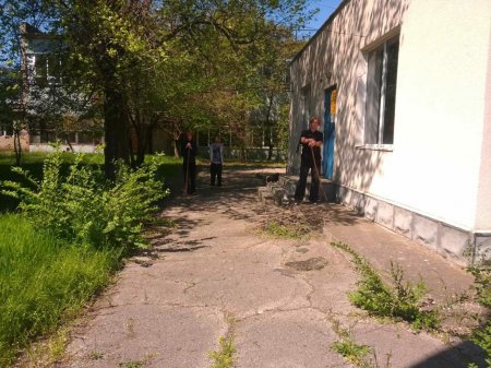 Субботник к Дню Победы в Великой отечественной войне